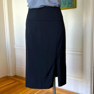 Banana Republic Black Silk Blend Skirt, Size 10